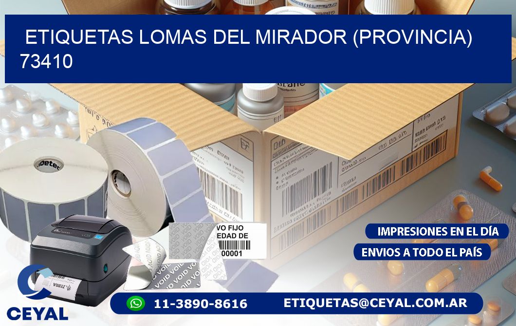 ETIQUETAS LOMAS DEL MIRADOR (PROVINCIA) 73410