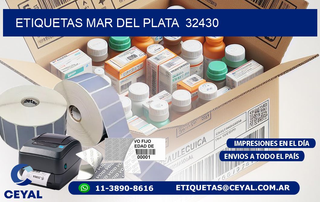 ETIQUETAS MAR DEL PLATA  32430