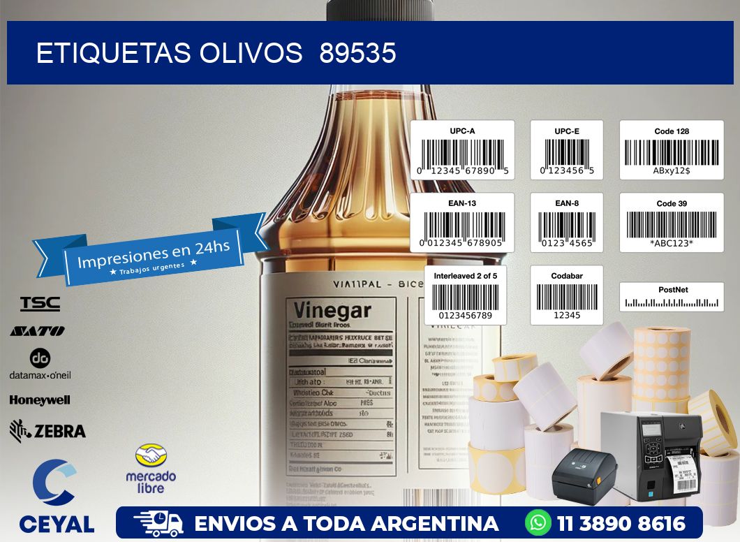ETIQUETAS OLIVOS  89535