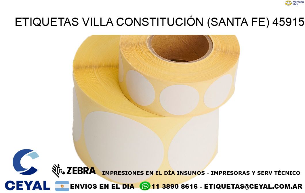 ETIQUETAS VILLA CONSTITUCIÓN (SANTA FE) 45915