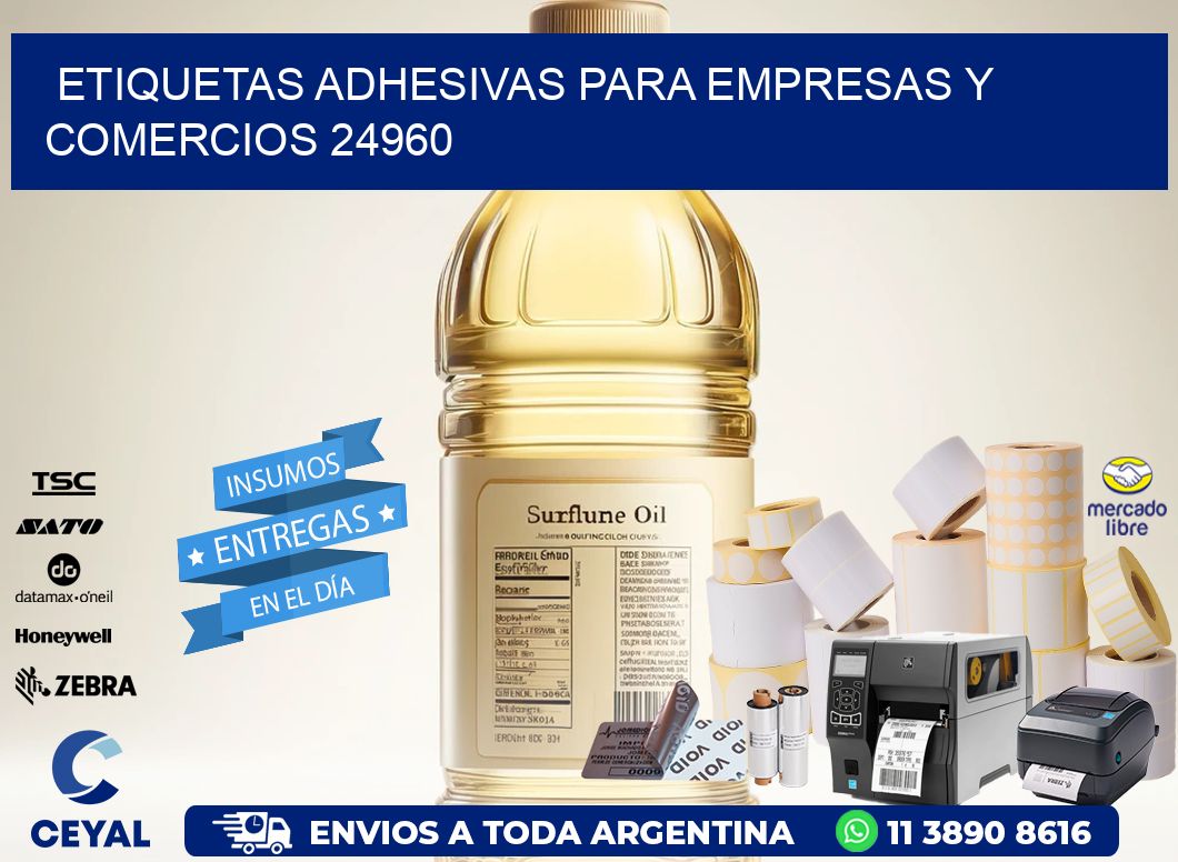 Etiquetas Adhesivas para Empresas y Comercios 24960