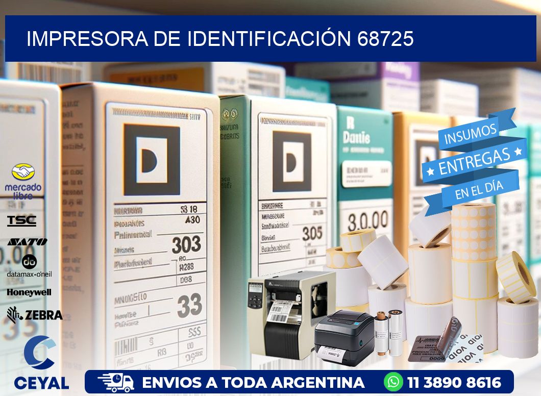 IMPRESORA DE IDENTIFICACIÓN 68725