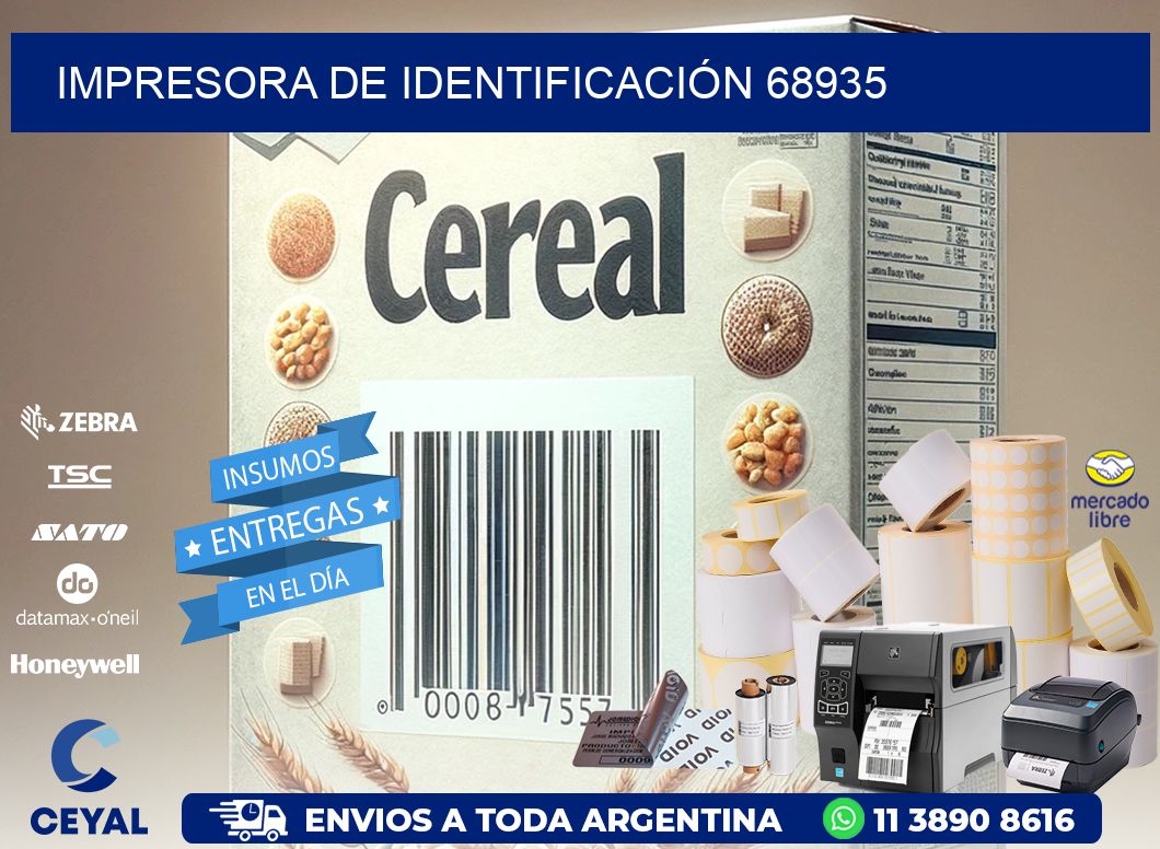 IMPRESORA DE IDENTIFICACIÓN 68935