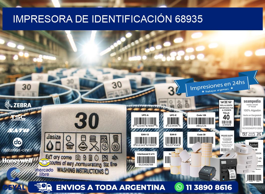 IMPRESORA DE IDENTIFICACIÓN 68935