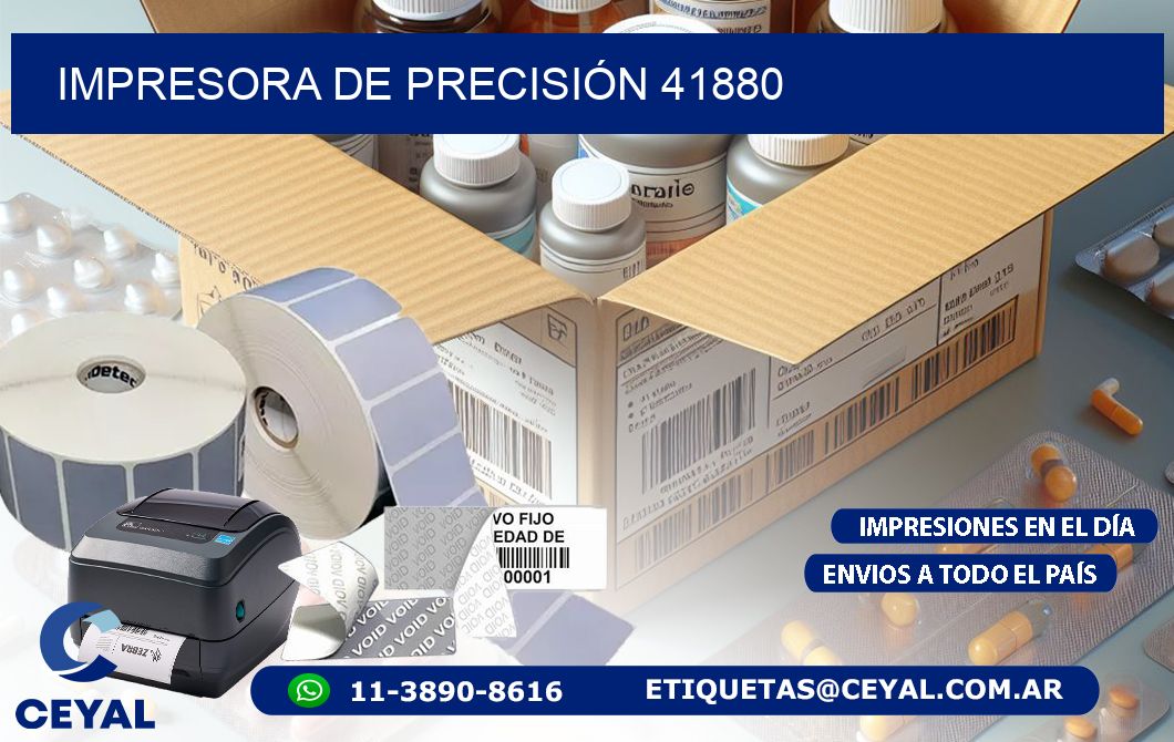 IMPRESORA DE PRECISIÓN 41880