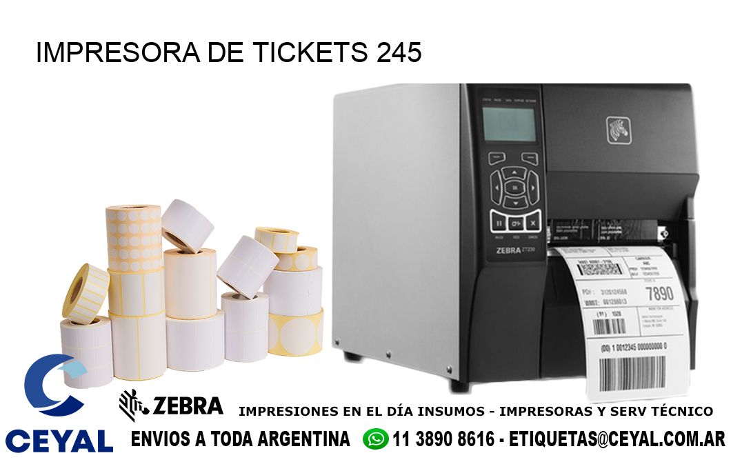 IMPRESORA DE TICKETS 245