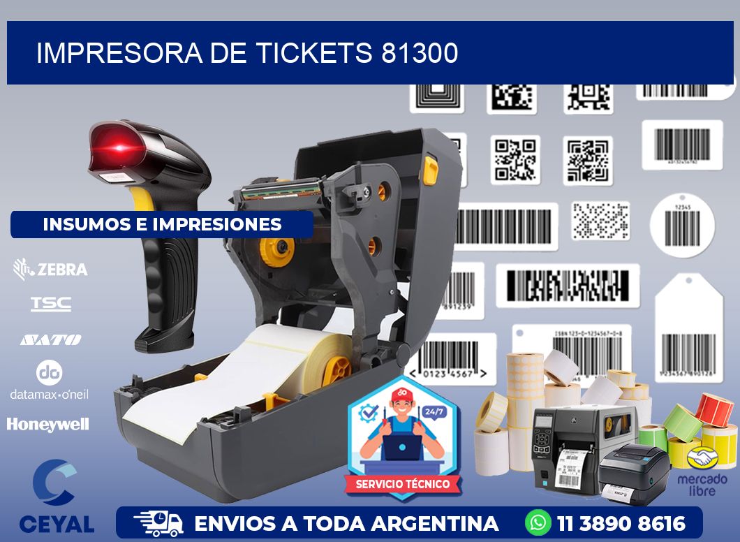 IMPRESORA DE TICKETS 81300