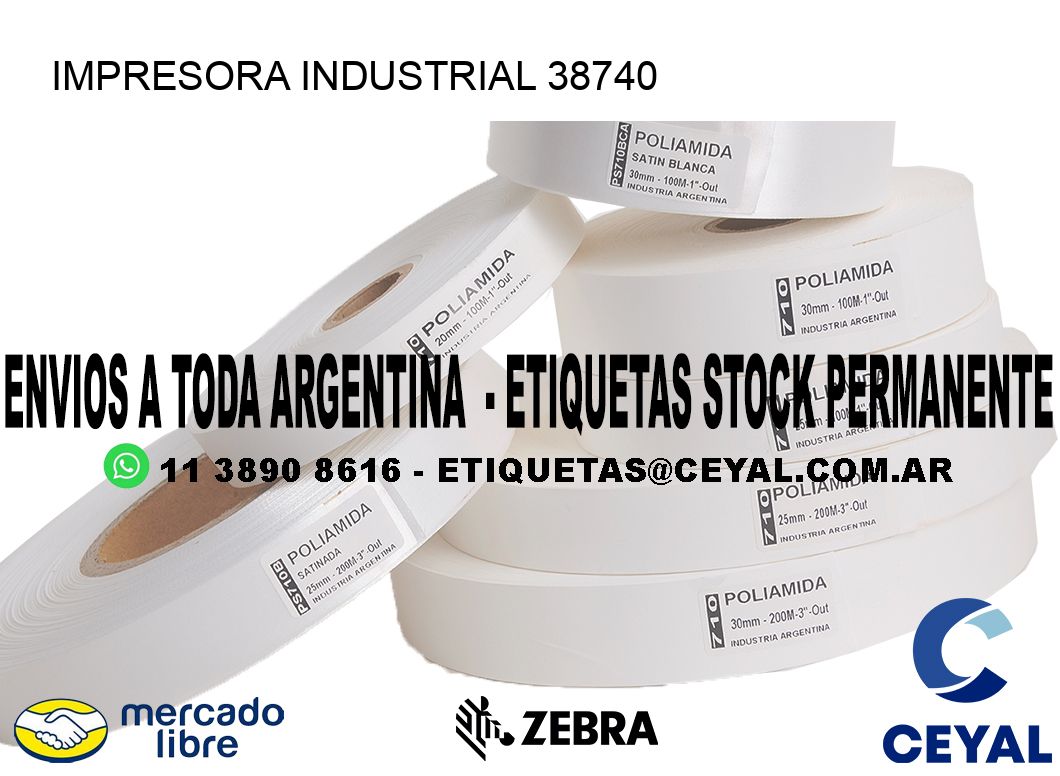 IMPRESORA INDUSTRIAL 38740