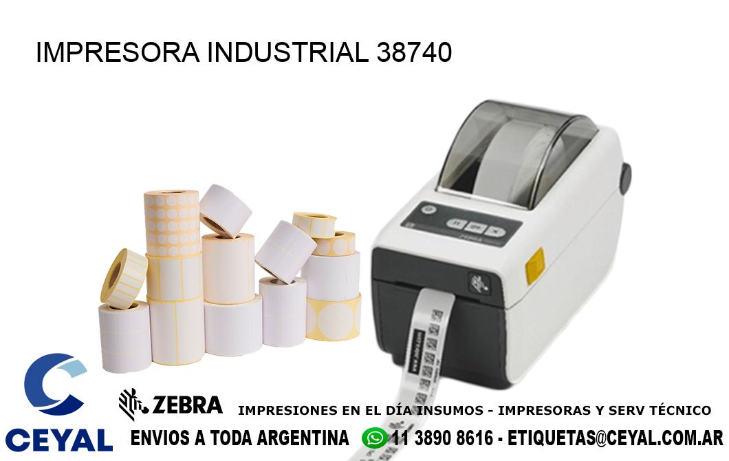 IMPRESORA INDUSTRIAL 38740