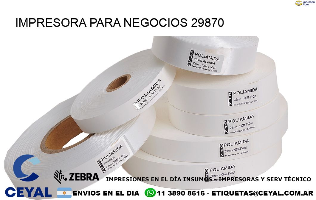 IMPRESORA PARA NEGOCIOS 29870