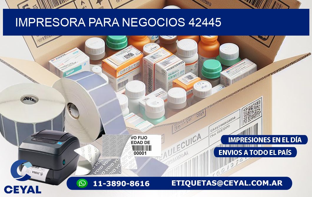 IMPRESORA PARA NEGOCIOS 42445
