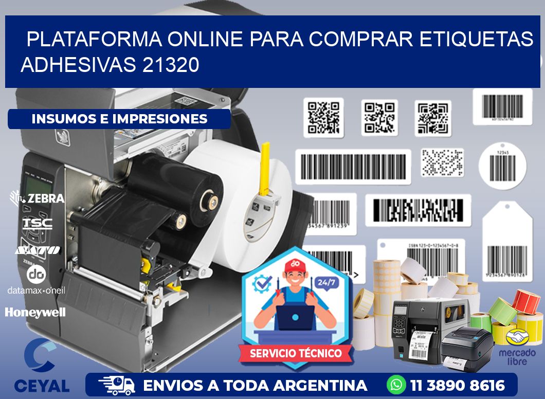 Plataforma Online para Comprar Etiquetas Adhesivas 21320