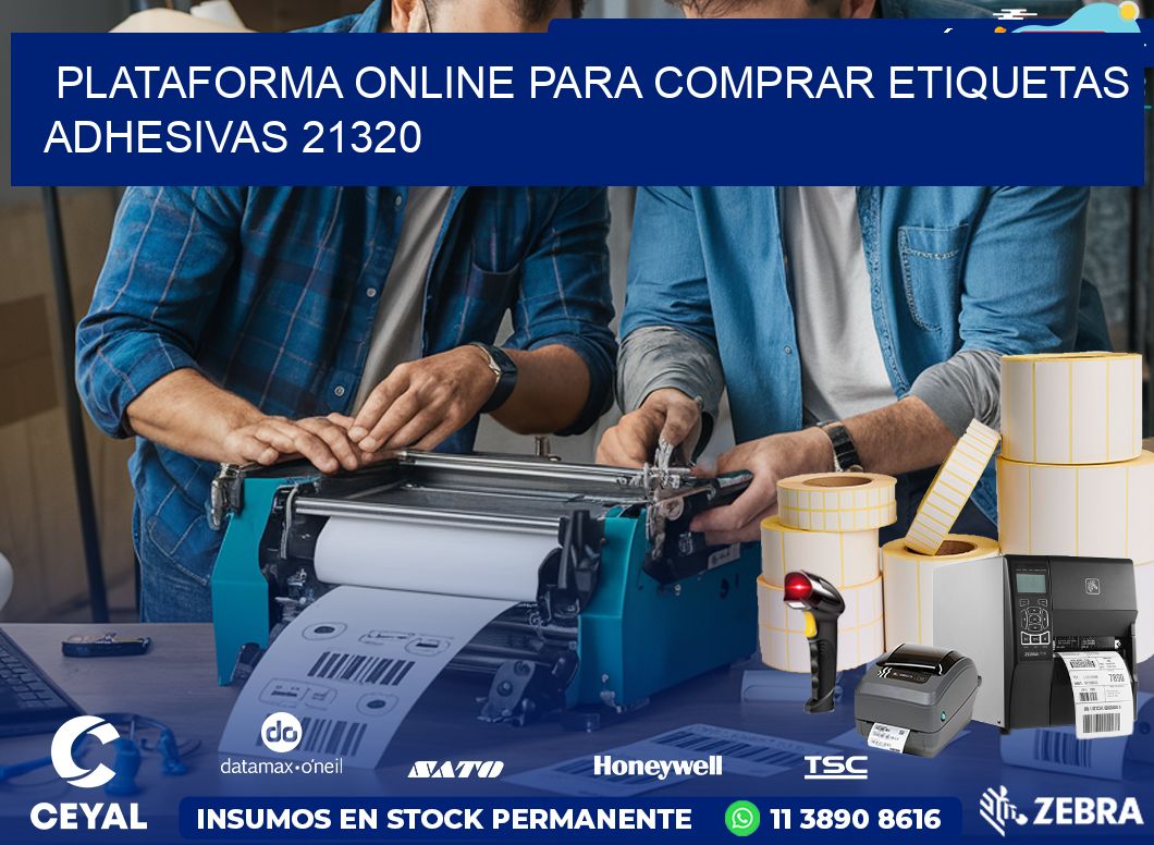 Plataforma Online para Comprar Etiquetas Adhesivas 21320