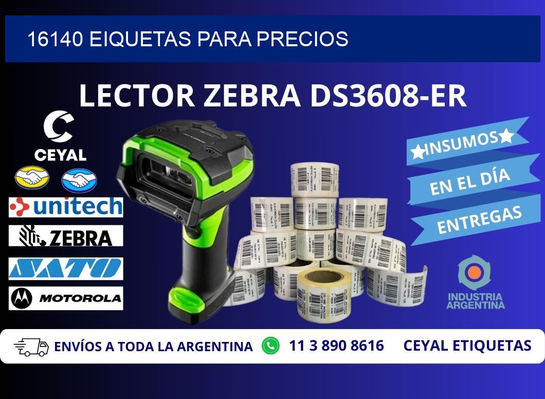 16140 EIQUETAS PARA PRECIOS