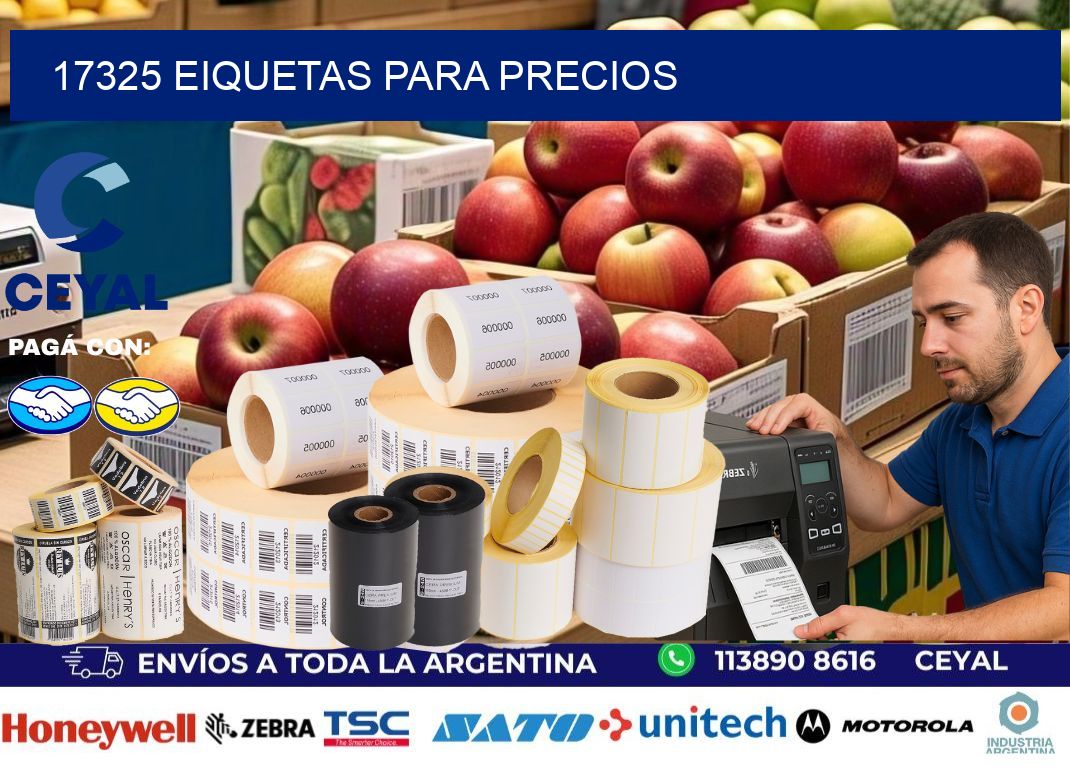 17325 EIQUETAS PARA PRECIOS