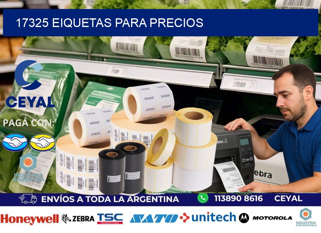 17325 EIQUETAS PARA PRECIOS