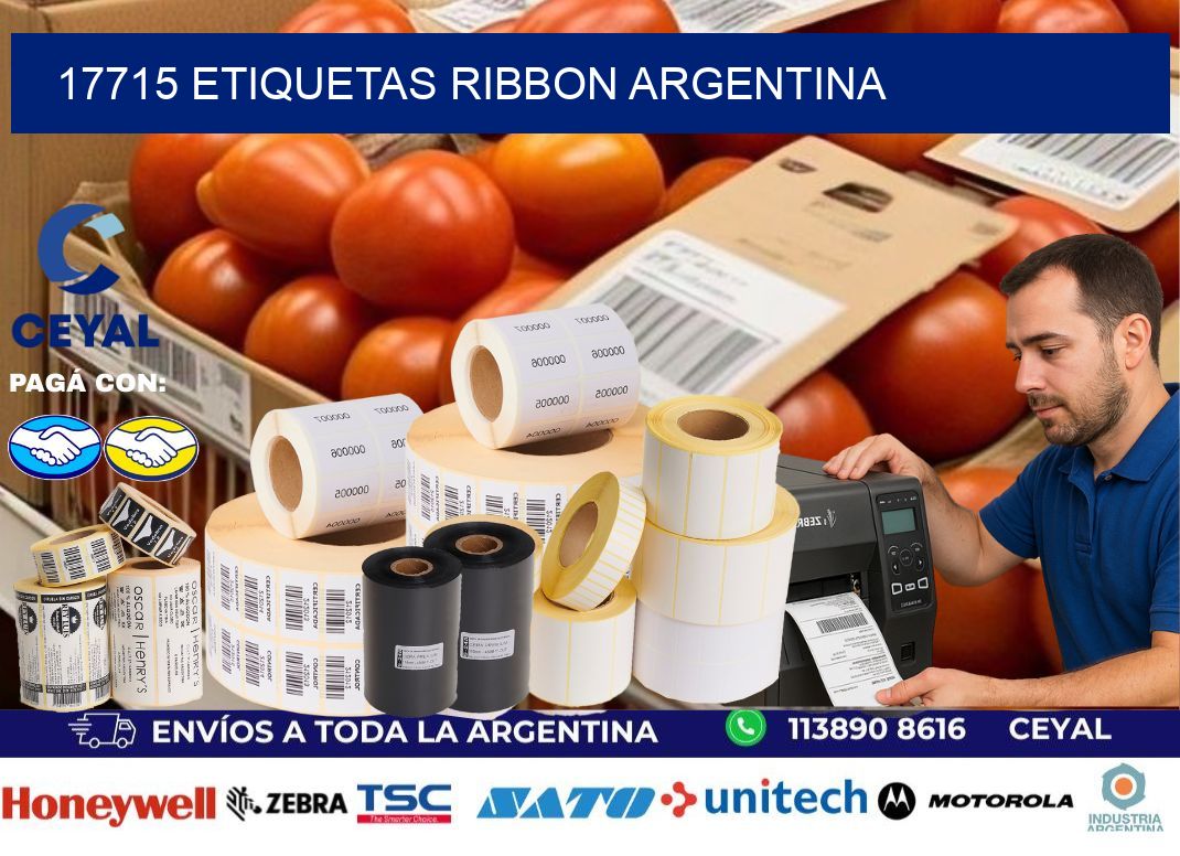 17715 etiquetas ribbon argentina