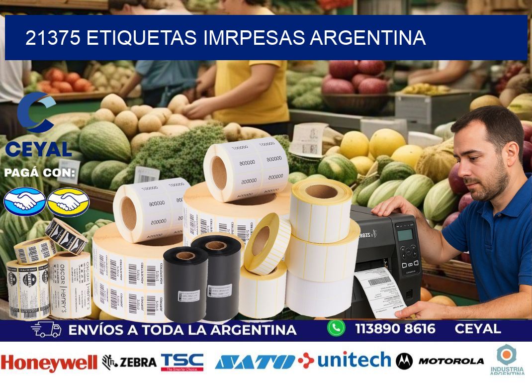 21375 etiquetas imrpesas argentina