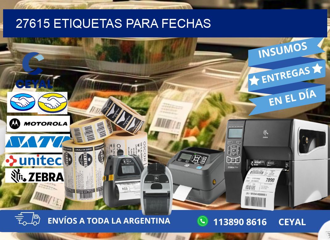 27615 ETIQUETAS PARA FECHAS