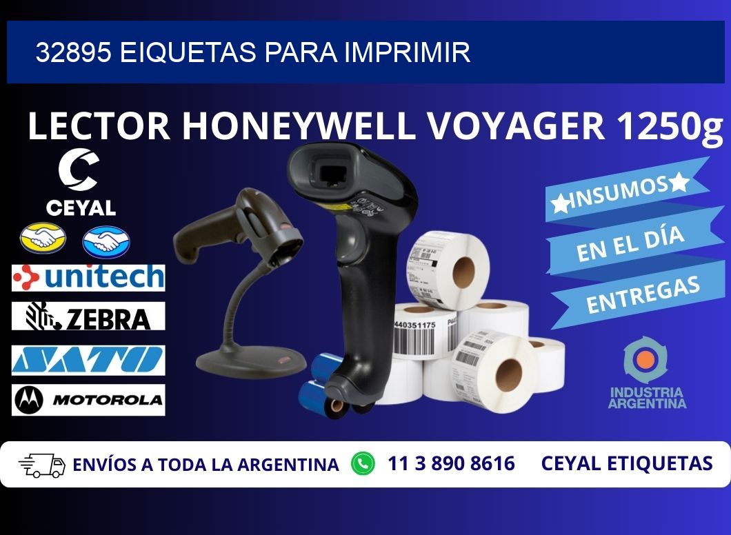 32895 EIQUETAS PARA IMPRIMIR