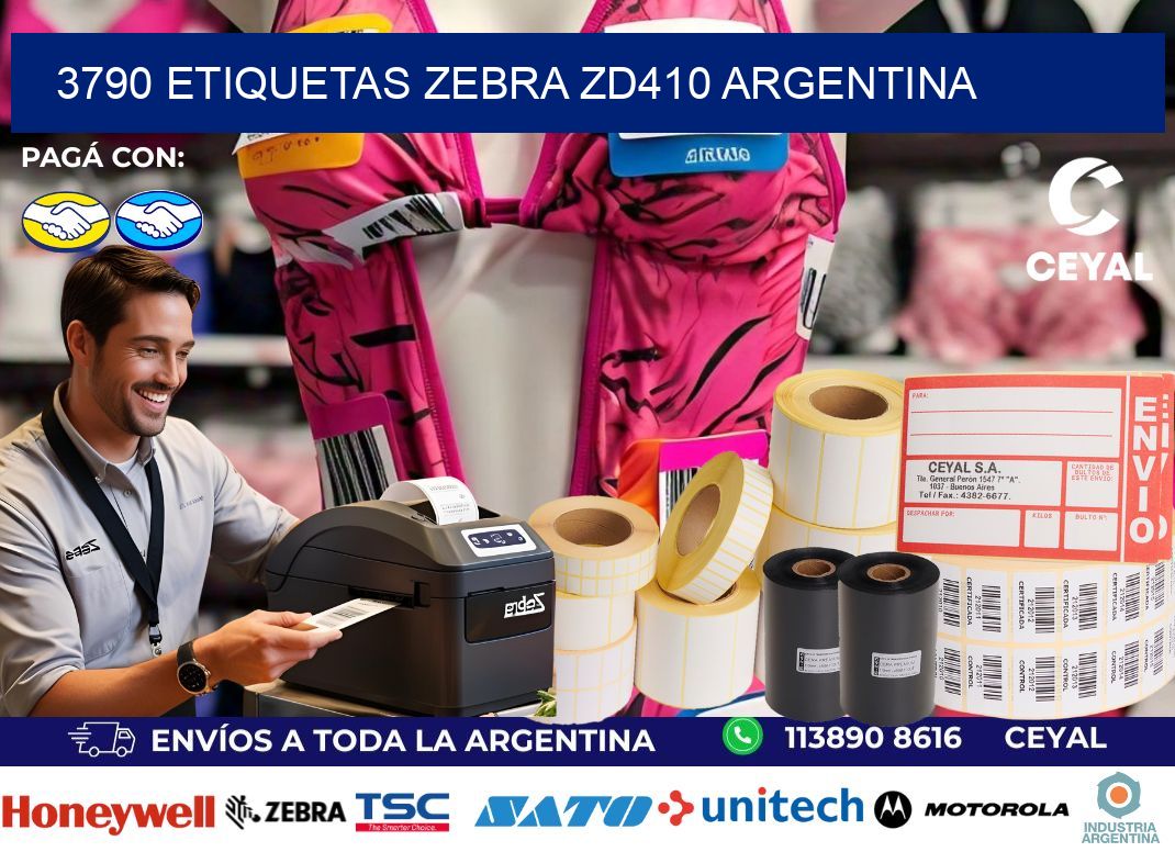 3790 etiquetas zebra zd410 argentina