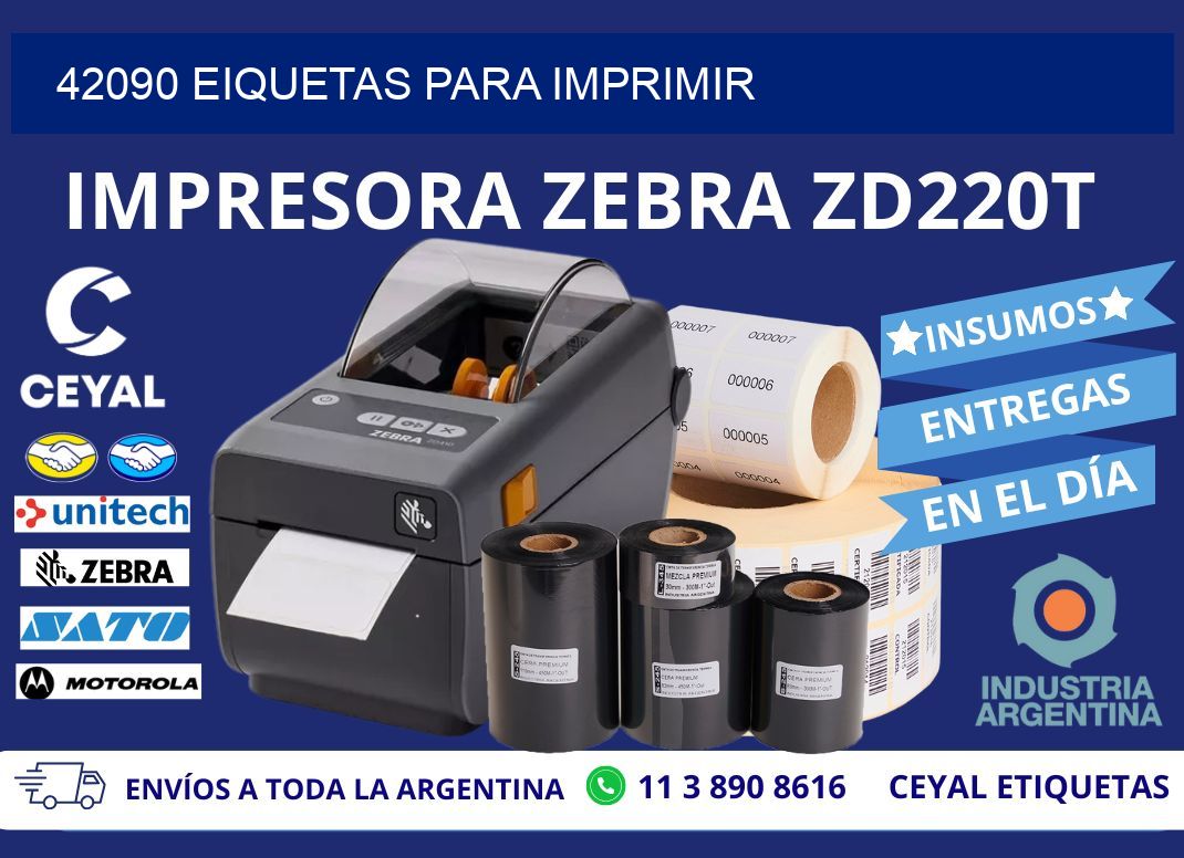 42090 EIQUETAS PARA IMPRIMIR