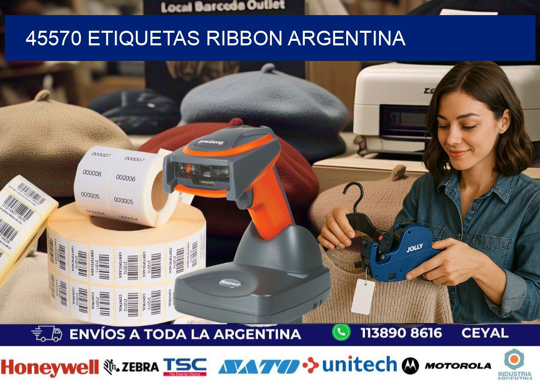 45570 etiquetas ribbon argentina
