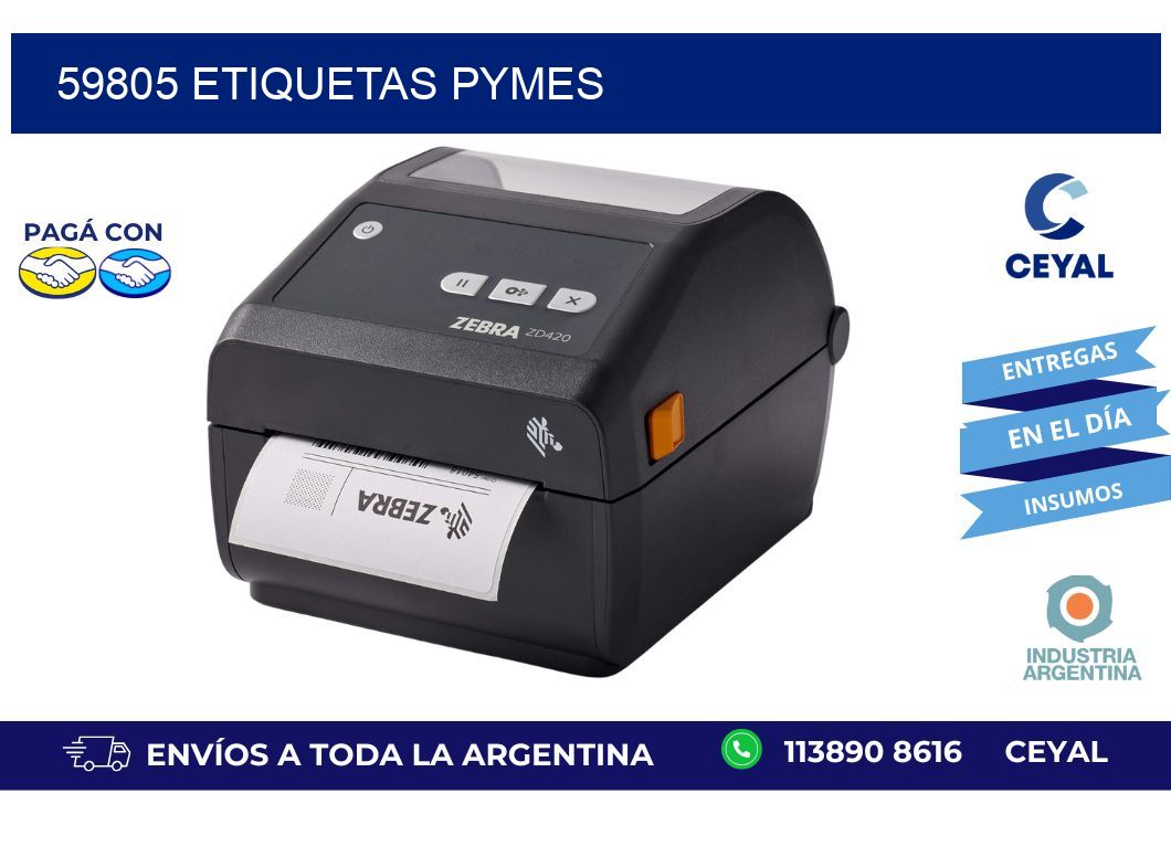 59805 ETIQUETAS PYMES