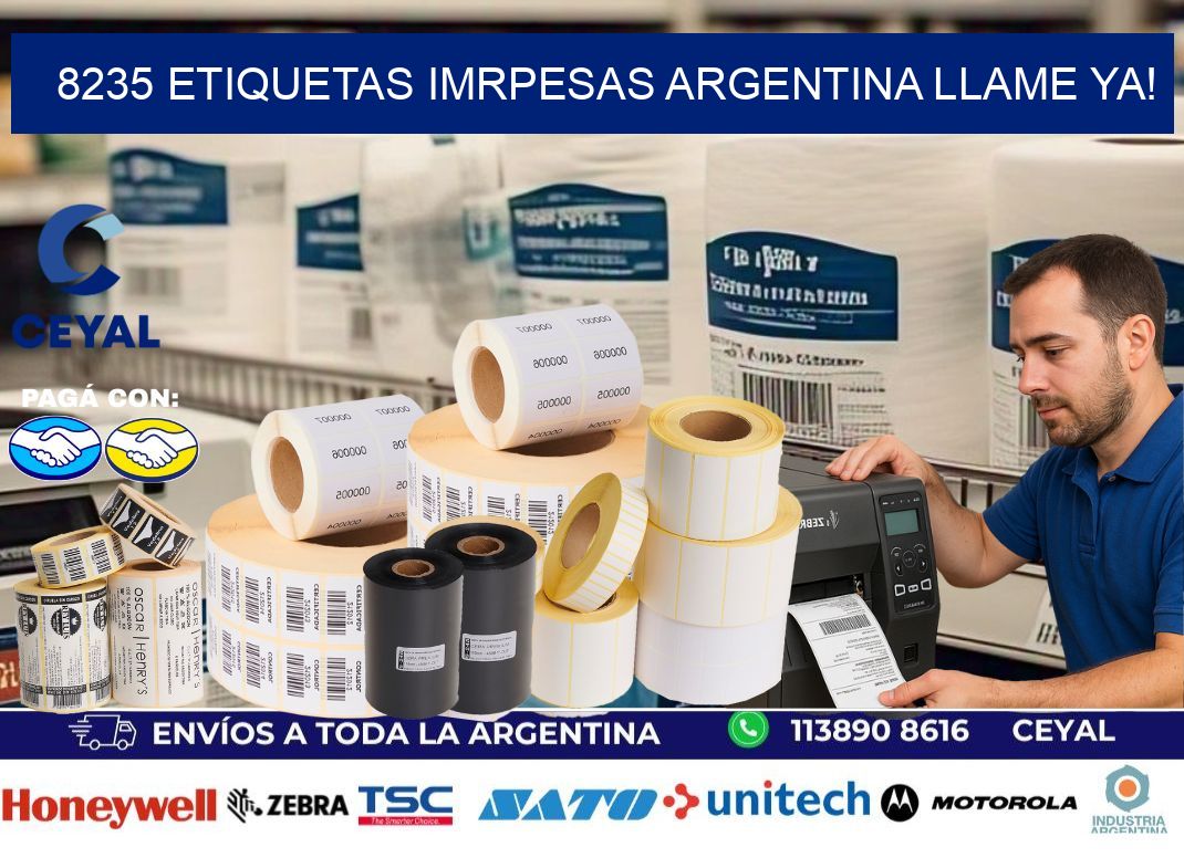 8235 etiquetas imrpesas argentina LLAME YA!