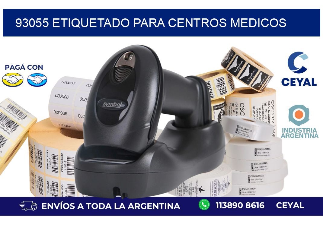 93055 ETIQUETADO PARA CENTROS MEDICOS