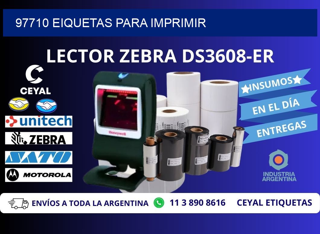 97710 EIQUETAS PARA IMPRIMIR