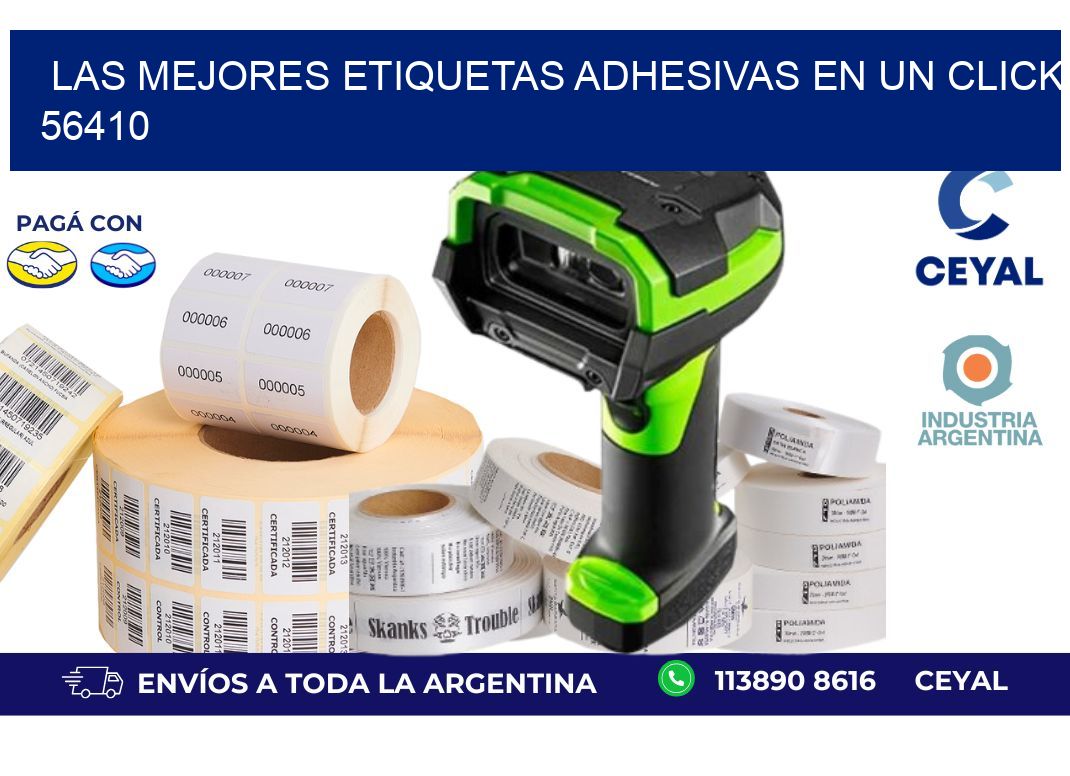 Las Mejores Etiquetas Adhesivas en un Click 56410