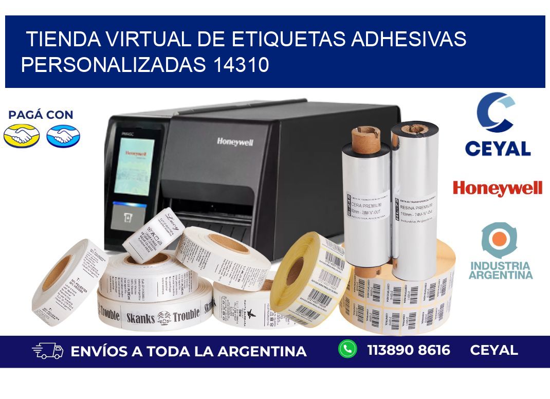 Tienda Virtual de Etiquetas Adhesivas Personalizadas 14310