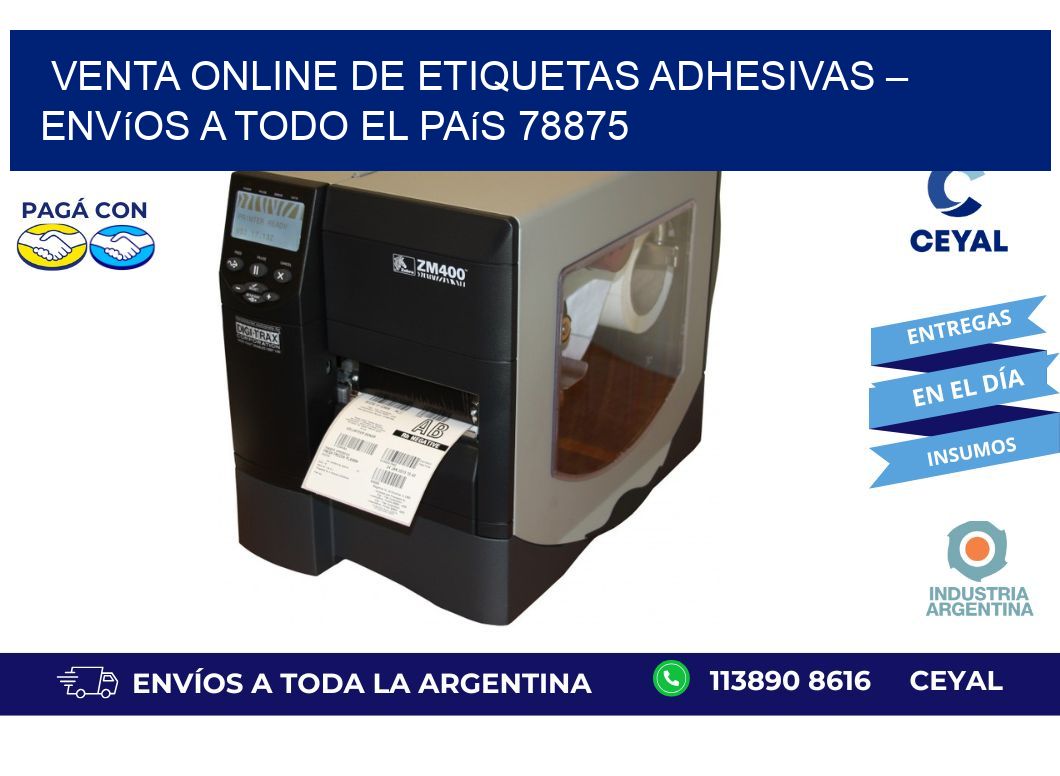 Venta Online de Etiquetas Adhesivas – Envíos a Todo el País 78875