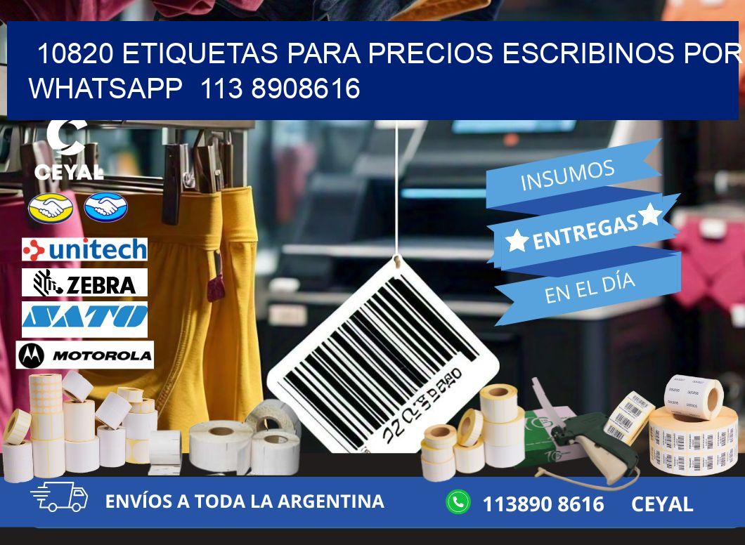 10820 ETIQUETAS PARA PRECIOS ESCRIBINOS POR WHATSAPP  113 8908616