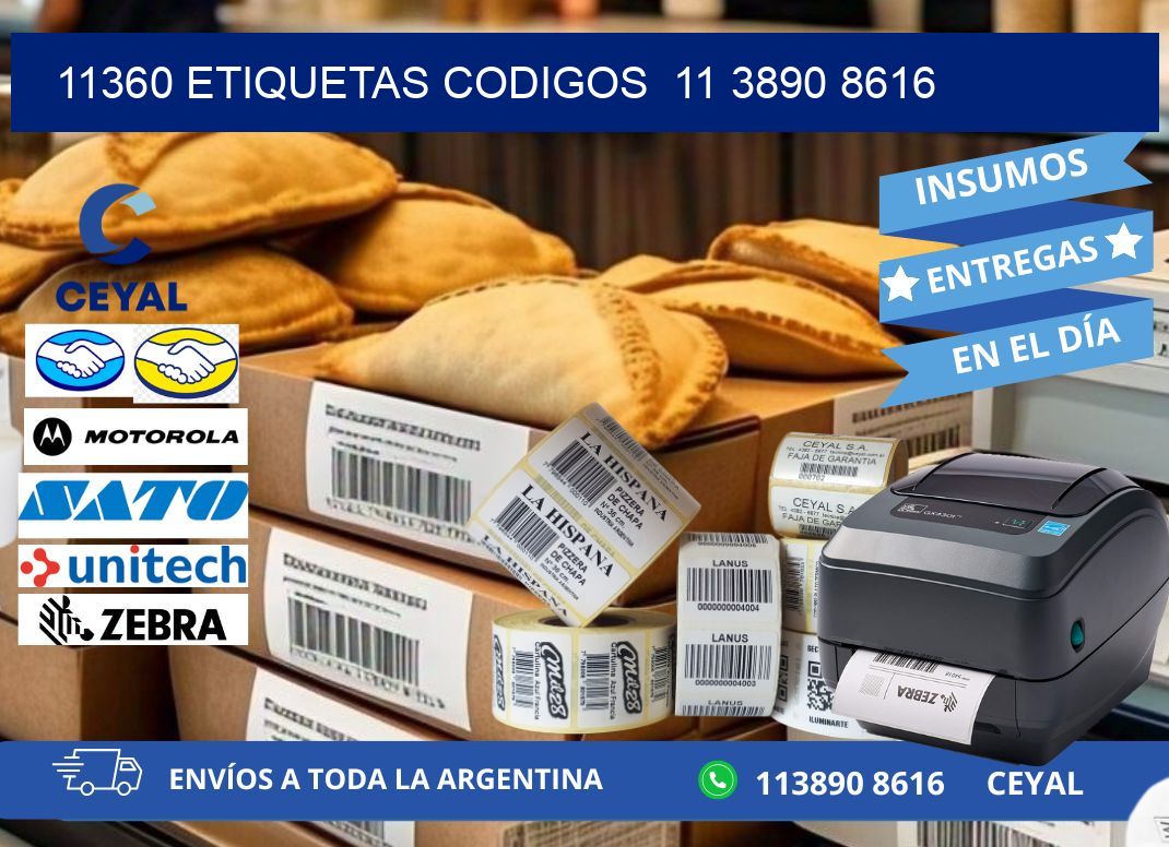 11360 ETIQUETAS CODIGOS  11 3890 8616
