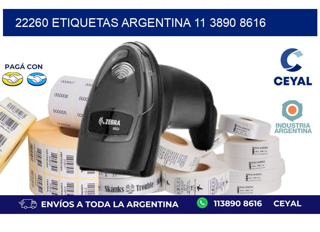 22260 ETIQUETAS ARGENTINA 11 3890 8616
