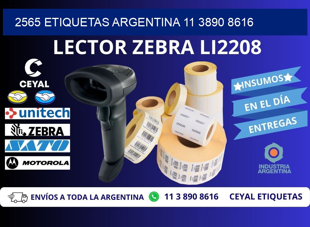 2565 ETIQUETAS ARGENTINA 11 3890 8616