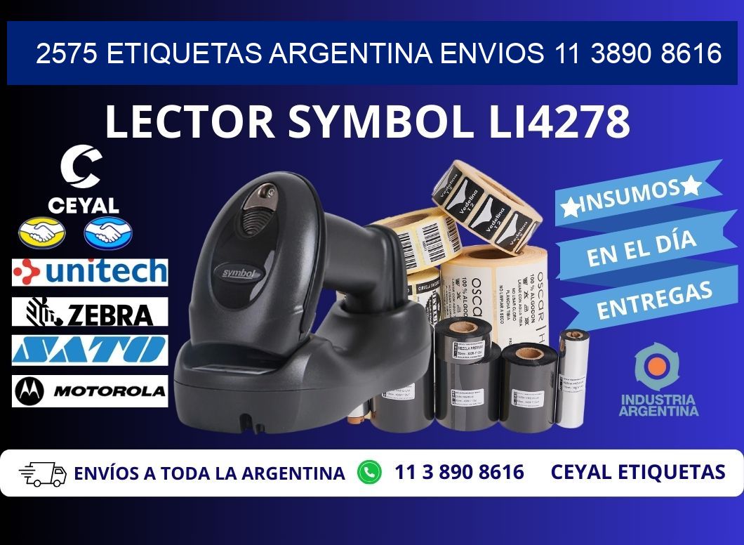 2575 ETIQUETAS ARGENTINA ENVIOS 11 3890 8616