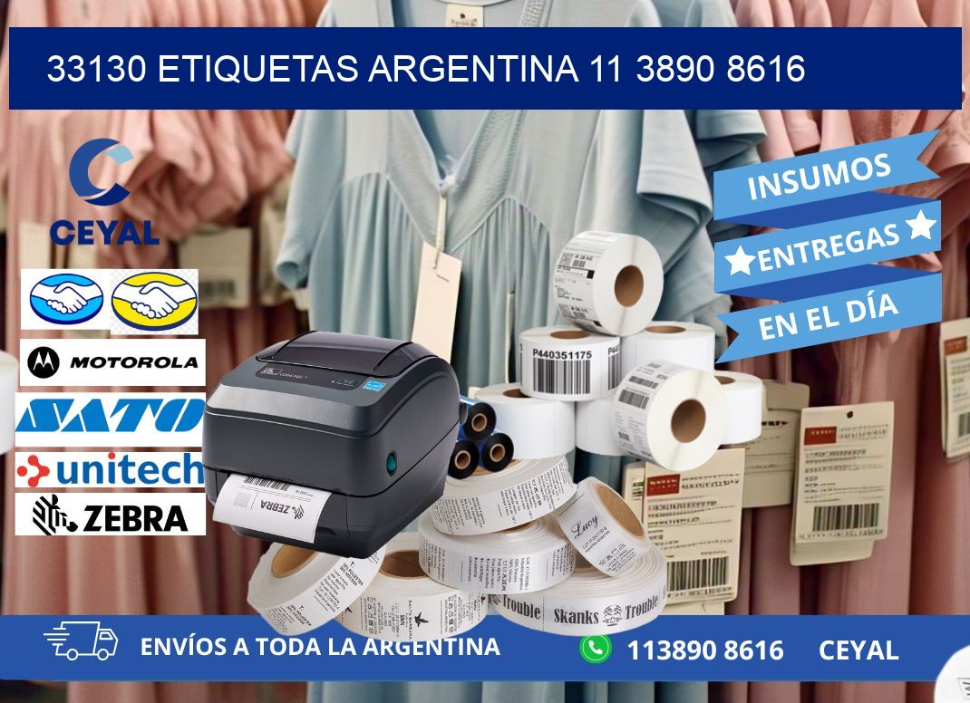33130 ETIQUETAS ARGENTINA 11 3890 8616