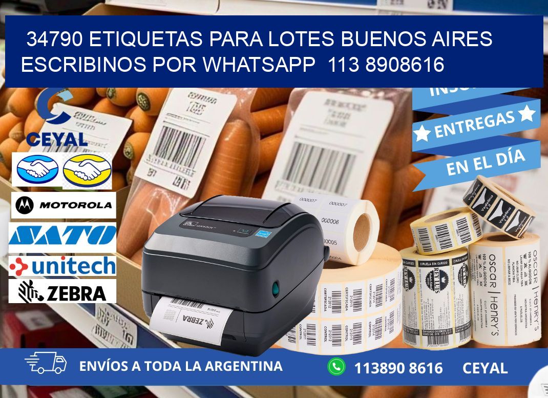 34790 ETIQUETAS PARA LOTES BUENOS AIRES ESCRIBINOS POR WHATSAPP  113 8908616