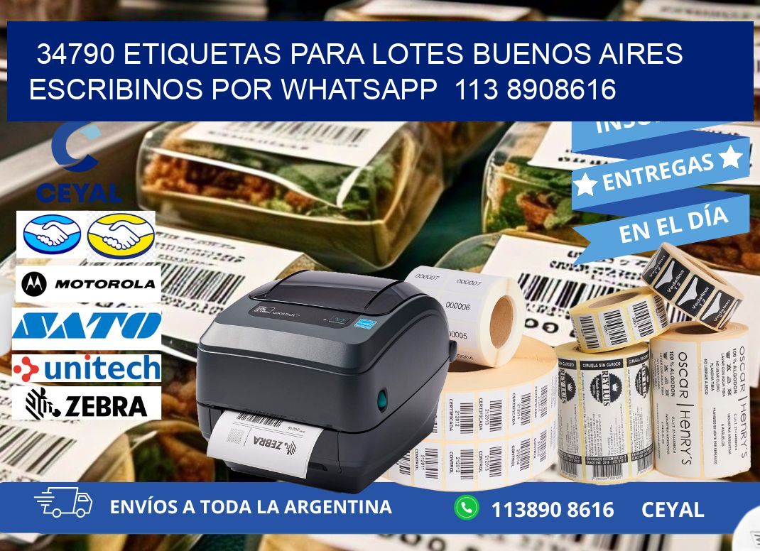 34790 ETIQUETAS PARA LOTES BUENOS AIRES ESCRIBINOS POR WHATSAPP  113 8908616