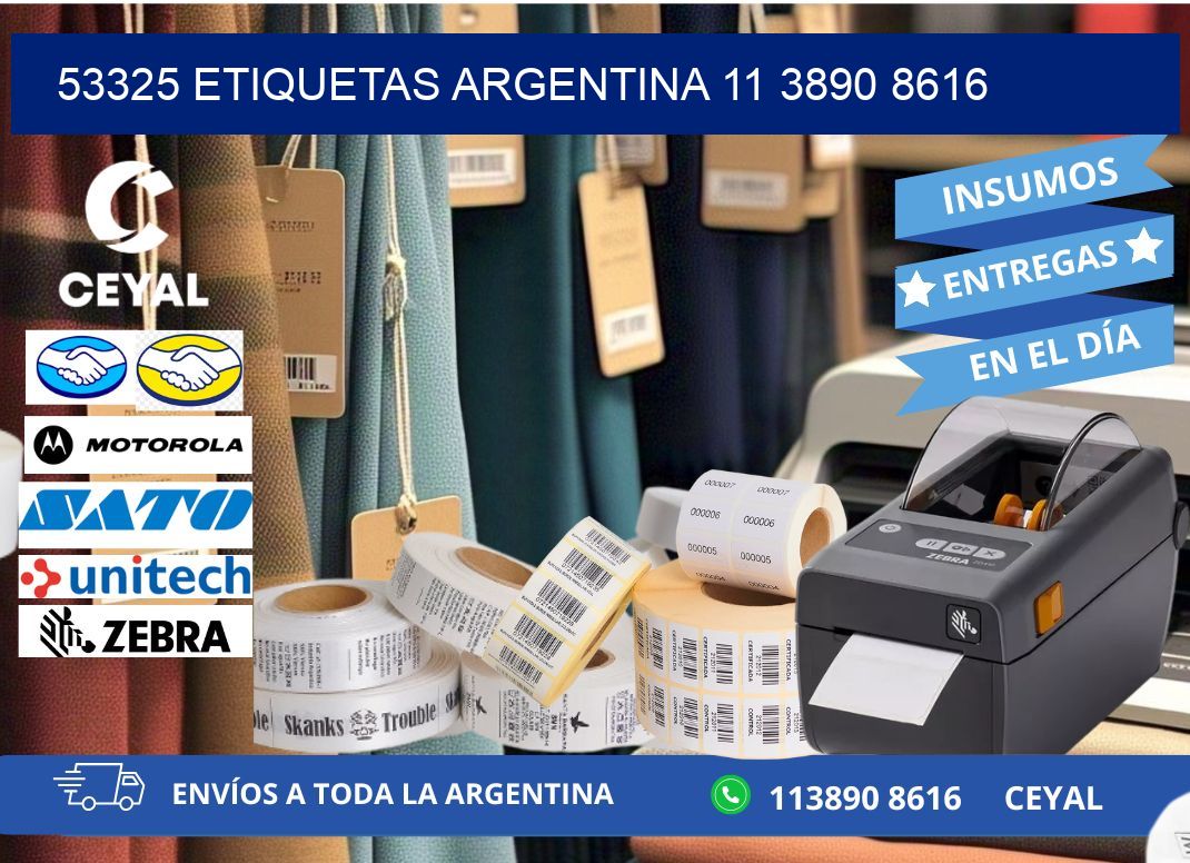 53325 ETIQUETAS ARGENTINA 11 3890 8616