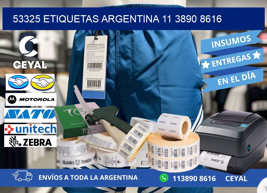 53325 ETIQUETAS ARGENTINA 11 3890 8616