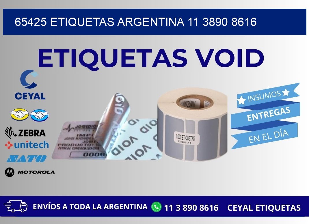 65425 ETIQUETAS ARGENTINA 11 3890 8616
