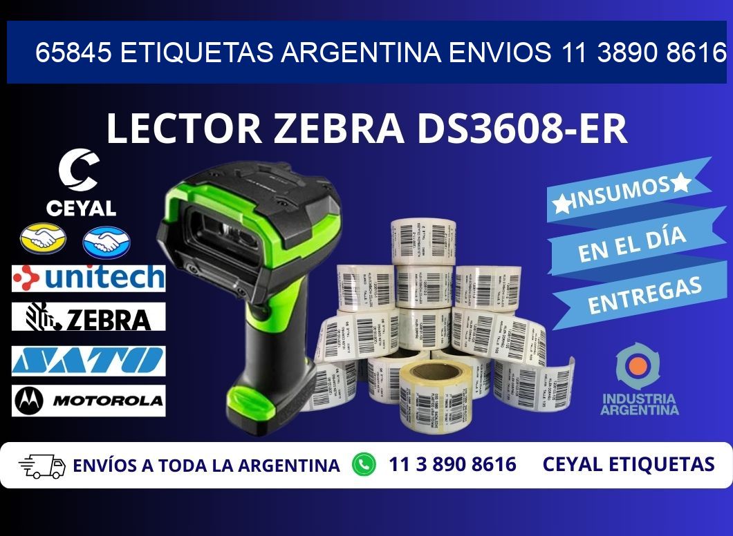 65845 ETIQUETAS ARGENTINA ENVIOS 11 3890 8616