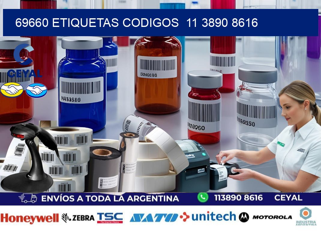 69660 ETIQUETAS CODIGOS  11 3890 8616
