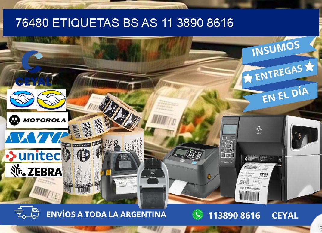 76480 ETIQUETAS BS AS 11 3890 8616