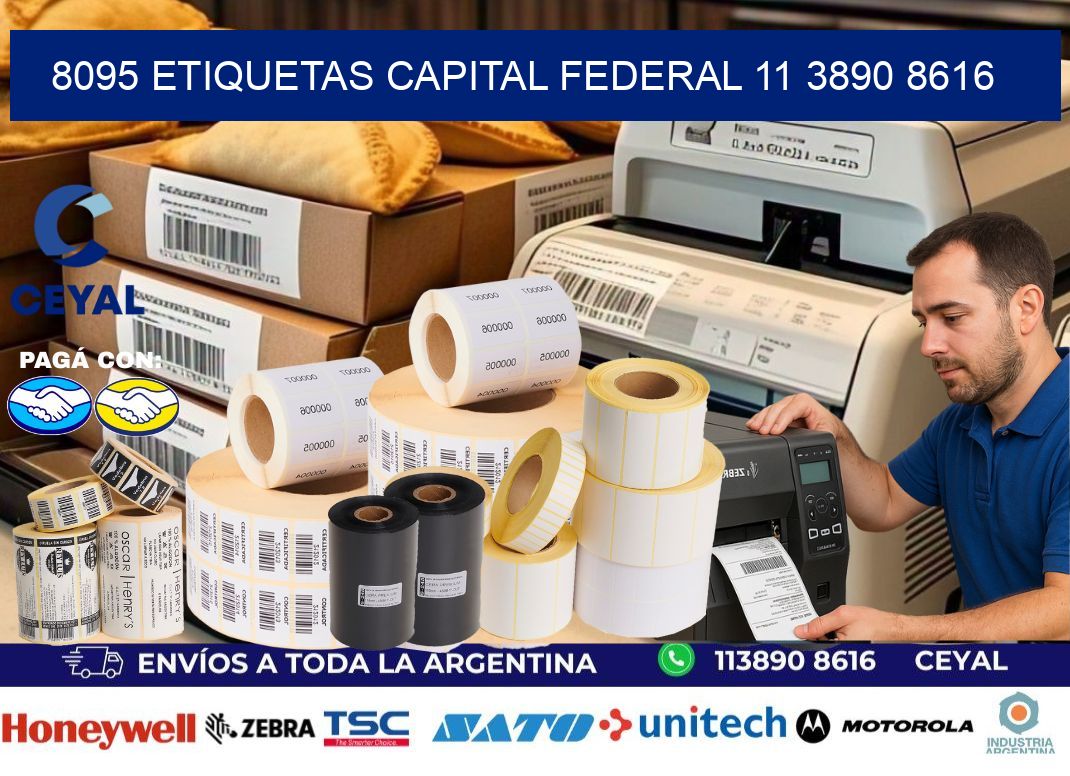 8095 ETIQUETAS CAPITAL FEDERAL 11 3890 8616