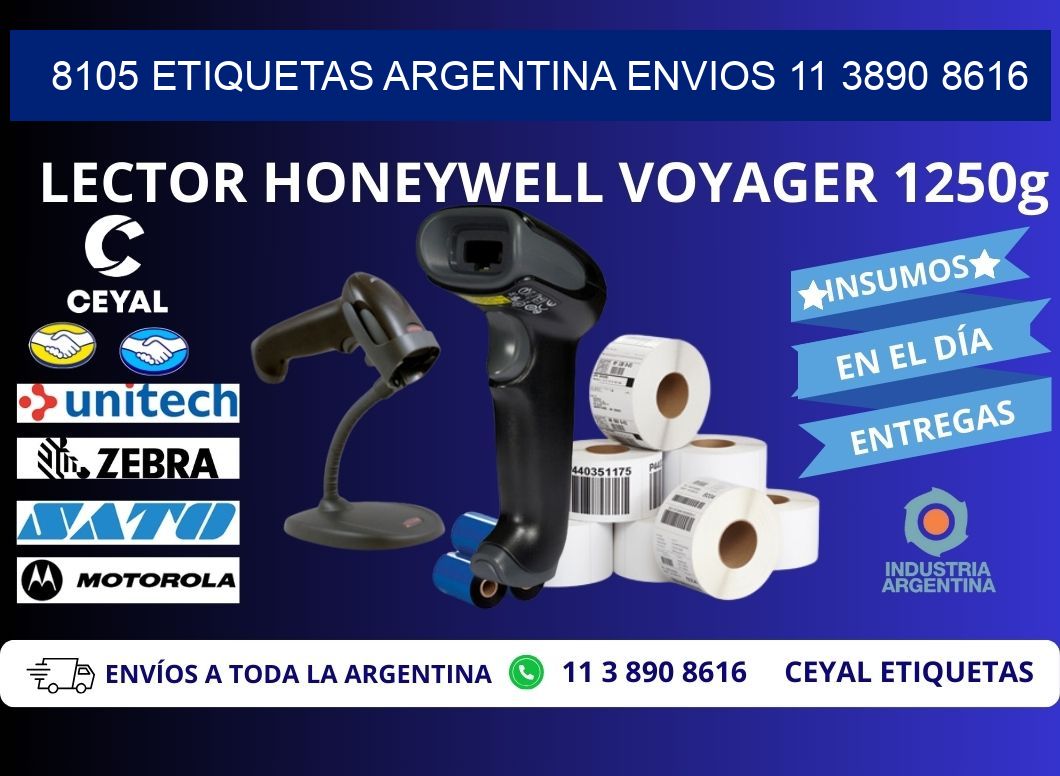 8105 ETIQUETAS ARGENTINA ENVIOS 11 3890 8616